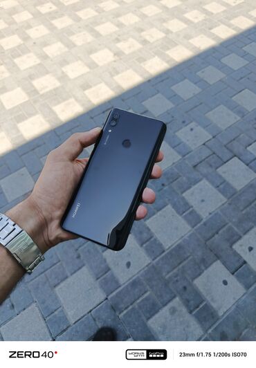 мобильный телефон: Huawei P Smart Z, 64 GB, rəng - Qara, Düyməli, Barmaq izi, Face ID