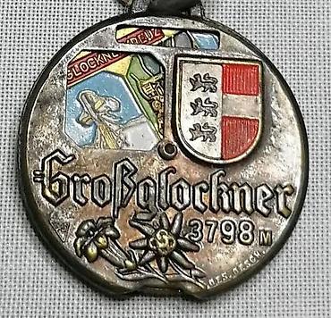 Ostali antikviteti: Extra RETKO Stari ROTIRAJUĆI privezak Grosglockner oko 1950. Vintage — 1