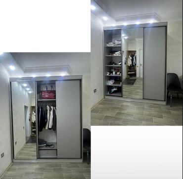 Digər mebel: İşlənmiş, 3 qapılı Düz dolab, Qarderob, paltar dolabı