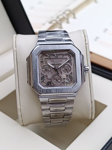 Qol saatları: Yeni, Qol saatı, Patek Phillipe, rəng - Gümüşü — 8