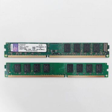 Operativ yaddaş (RAM): Operativ yaddaş (RAM) Kingston, 4 GB, 1333 Mhz, DDR3, PC üçün, Yeni — 7