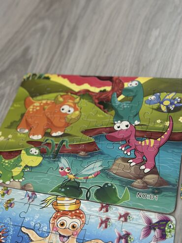 poni oyuncaq: Uşaq oyuncağı, puzzle, 7ədəd böyük puzzle, 3 ədəd kiçik puzzle