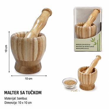 KMT Bambusova presa za beli luk 5404899 - Tip: malter sa tučkom