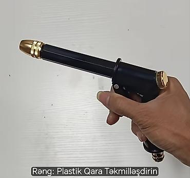 seyf qapi: Yüksək təzyiqli su şlanqı üçün tapança tipli başlıq - Material — 2