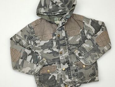 czarny płaszcz trencz: Демісезонна куртка, 5-6 р., 110-116 см, стан - Хороший