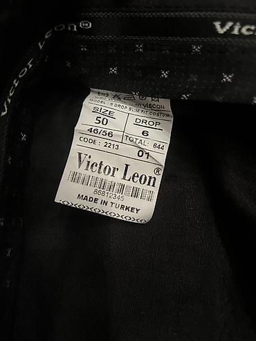 Kişi geyimləri: Victor Leon kişi kostyumu – Türkiyədə istehsal - Model: Slim Fit (6 — 3