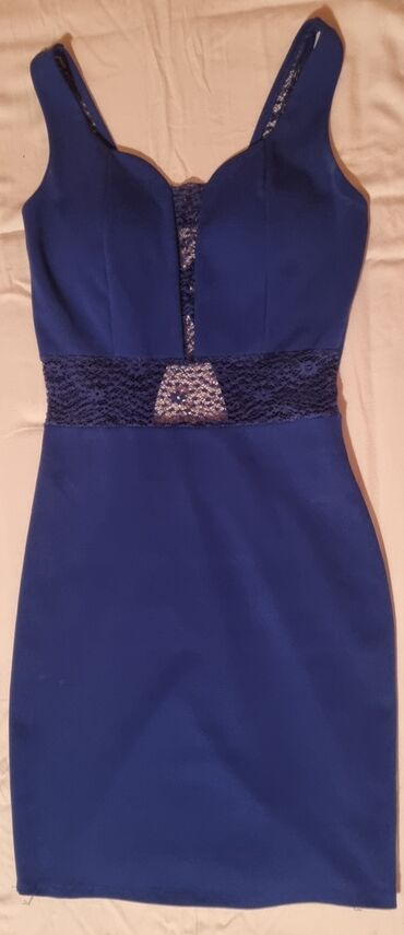 Haljine: Dolce & Gabbana XS (EU 34), bоја - Svetloplava, Koktel, klub, Top (bez rukava) — 4