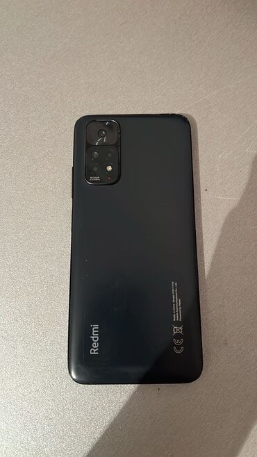 tecno camon 17p: Redmi, Redmi Note 11, Б/у, 64 ГБ, цвет - Черный