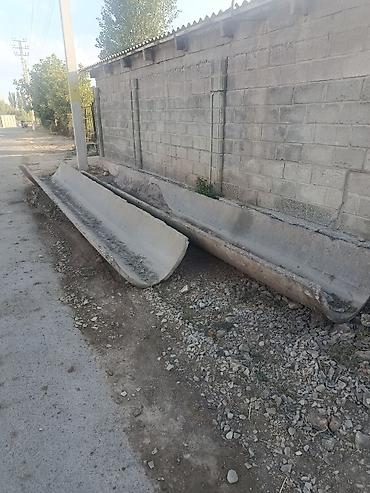 бетонный арык: Водоотводный лоток, Дорожный, Круглообразный, Б/у — 1