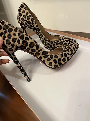Tuflilər: Monica Ricci qadın tuflisi – leopard naxışlı, iti burunlu — 2