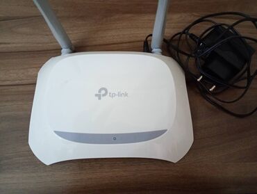 kablosuz wifi: Wi-Fi роутер TP-LINK TL-WR840N В рабочем состоянии.Без дефектов