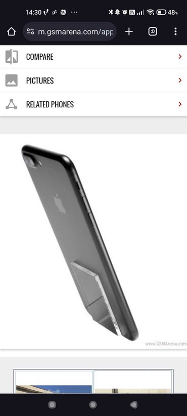 gsmart telefon e: Apple iPhone iPhone 7 Plus, 128 GB, Crn, Otisak prsta, Face ID