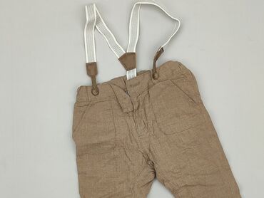 kapcie home and you: Baby material trousers, 6-9 months, 68-74 cm, H&M, condition - Very good