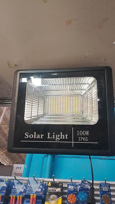 лампа для салона: Светодиодный прожектор Solar Light 100W, степень защиты IP65. - — 1