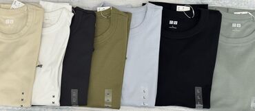 сумка на пояс женская прозрачная: Футболка, Жапония, Uniqlo, Пахта, Жаңы, L (EU 40)