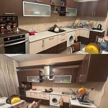 продажа подержанной мебели: Mətbəx mebeli satılır 150₼. Yaxşı vəziyyətdədir. Üzərində