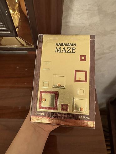 Gözəllik və sağlamlıq: Al Haramain Maze kişi ətri, 50 ml şüşədə təqdim olunan Eau de Parfum — 1