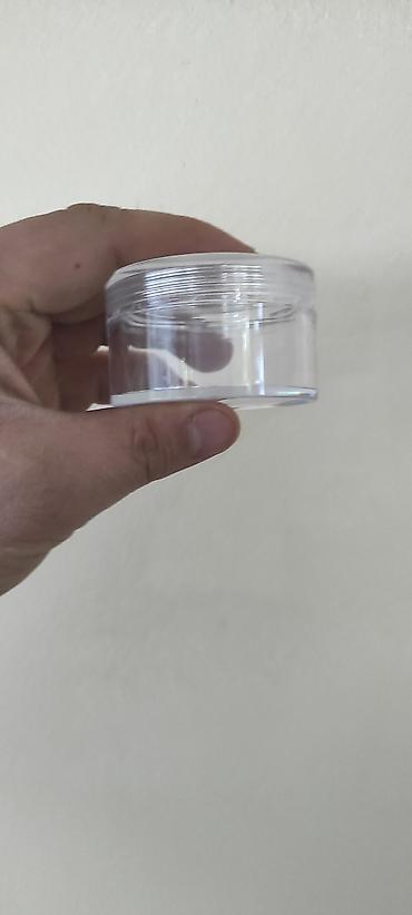 Другое: Krem qabı olan bu məhsul sərt plastik (0.03mm)qrami 50 ml di şəffafdır — 2