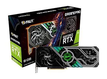 cpu cooler: Видеокарта для ПК, Б/у, Palit, GeForce RTX, 8 ГБ — 1