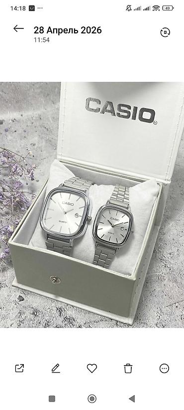 retro casio: Классические часы часы, Casio, Япония, Водонепроницаемые, Унисекс, Новый — 1