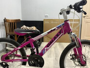 Горные велосипеды: Горный велосипед, Galaxy, Рама XS (130 -155 см), Алюминий, Б/у