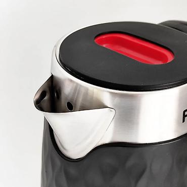 xrom caydan: №: 4737 Məhsulun adı: Elektrik çaydan RAF 7931 Black Brend: RAF — 2