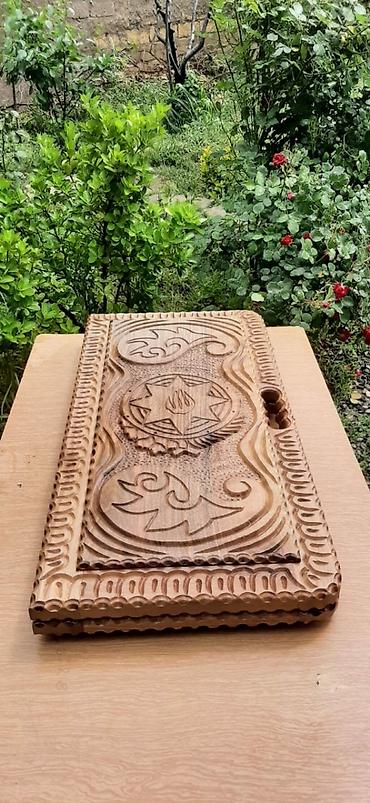 Nərdlər: Nərdlər əl işidi qoz agacinan yigilib Nərdlərin ucuz qiymətə satışı 38 — 4