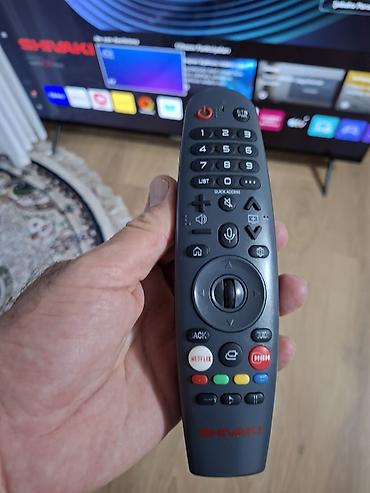 shivaki pult: 2026 SHIVAKI Smart TV 140sm.Android – webOS Hub ilə - Ekran: Geniş — 2