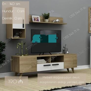 тв тумбы на заказ: Tv stend tv alti sifarisle hazırlanır. ⚜️Rəng ve olcu seçimi var