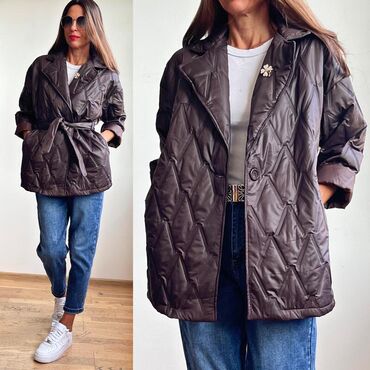 Ostale jakne, kaputi, prsluci: 🔥Ženska prošivena jakna na akciji – kratki model sa pojasom
✅2300 din — 2