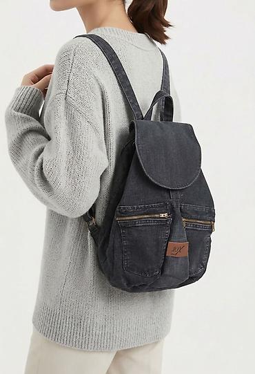 Modni rančevi: Džins rančevi – urbani, praktični i jedinstveni - Materijal: džins i — 5