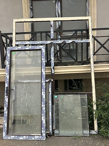 plastik panel: Yeni İkiqat şüşə paketi Plastik pəncərə, Еni: 200 sm, Uzunluğu: 280 sm — 1