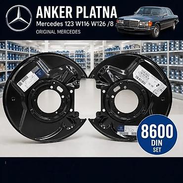ANKER PLATNA MERCEDES 123 W116 W126 /8 ORGINAL MERCEDES | Anker
