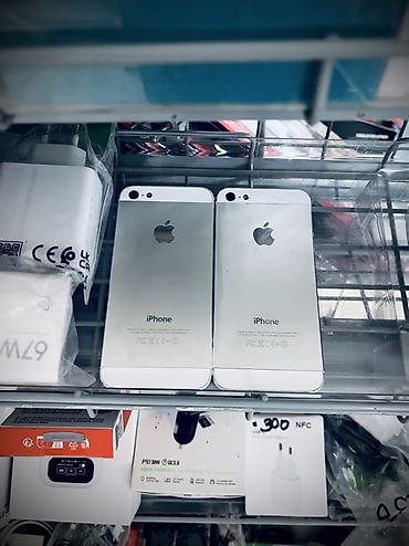 mac mini 4: IPhone 5, Б/у, < 16 ГБ, Серебристый, Кабель, 100 % — 1