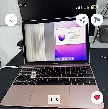 Ноутбуки Apple (MacBook): Ноутбук Apple (MacBook) 12 ", M3, 2017 год, ОЗУ, RAM: 8 ГБ — 1