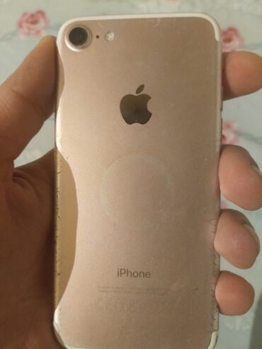 ucuz ayfon: IPhone 7, 128 GB, Rose Gold, Barmaq izi