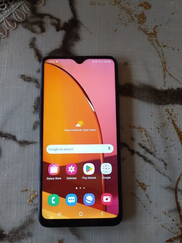 baku electronics bluetooth qulaqciqlar: Samsung Galaxy A20s, 32 GB, rəng - Qara, Barmaq izi