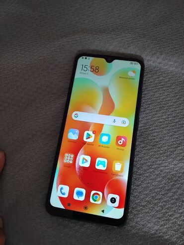 телефон fly tornado: Redmi 12, 128 GB, rəng - Qara, İki sim kartlı