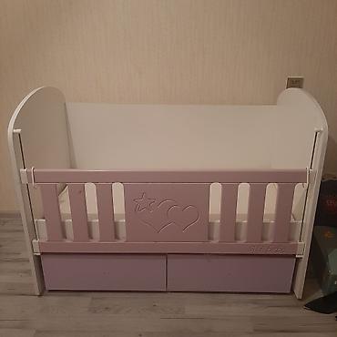 ali bebe mobilya: Qız üçün, İşlənmiş, Dördbucaq, Beşik, Dəstsiz, Matrassız, Yellənmə mexanizmsiz — 1