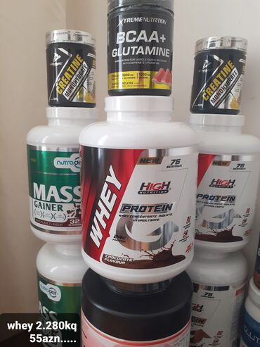whey protein qiyməti: Protein Çəki: 2001 - 2500 g, Yeni