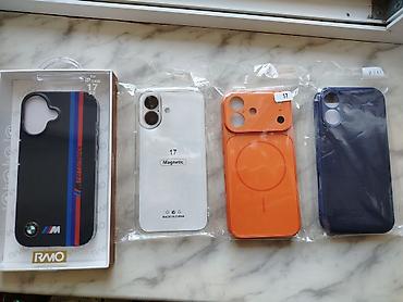 IPhone 17 (6.3") üçün müxtəlif qoruyucu üzlüklər dəsti Model