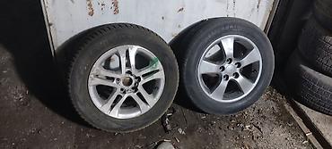 Колеса в сборе 215 / 60 / R 16, Б/у, Легковые, Литые, отверстий - 5