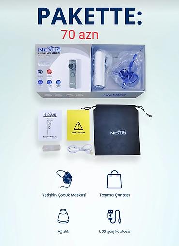 Direct NEXUS Taşınabilir Mesh Nebulizator – Yeni nəsil Qiymət: 70 AZN lalafo.az -da Direct NEXUS Taşınabilir Mesh Nebulizator – Yeni nəsil Qiymət: 70 AZN
