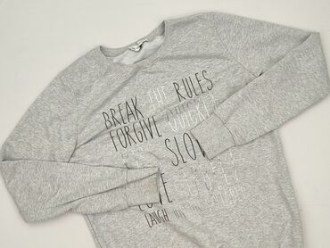 sinsay koszula oversize: SZACHOWNICA, Women`s sweatshirt, size M