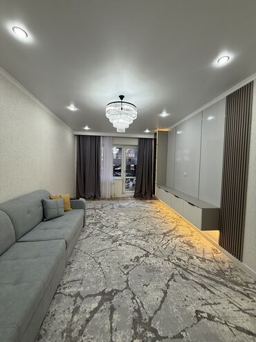 аренда квартир на иссык куле: 1 комната, 51 м², 108 серия, 1 этаж, Дизайнерский ремонт