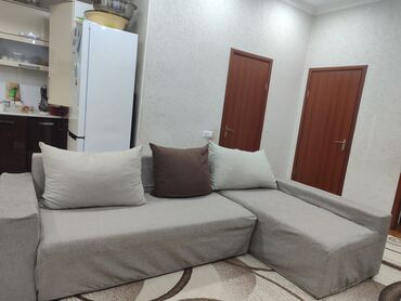 модульная мебель: Модульный диван, цвет - Коричневый, Б/у