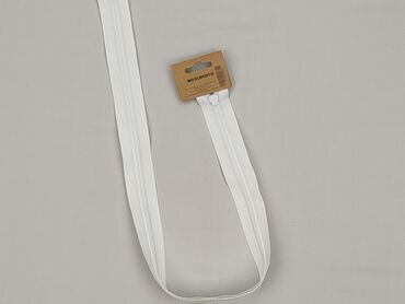 Biały zamek błyskawiczny marki Woolworth o długości 65 cm