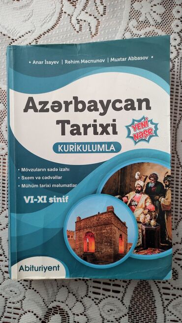 6 sinif azərbaycan tarixi metodik vəsait: Anar İsayev Azərbaycan Tarixi Abituriyentlər üçün dərslik 2019