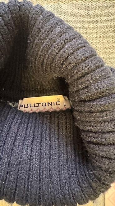 pull and: Свитер с высоким воротом Pulltonic, размер L - Материал: Lambswool — 3