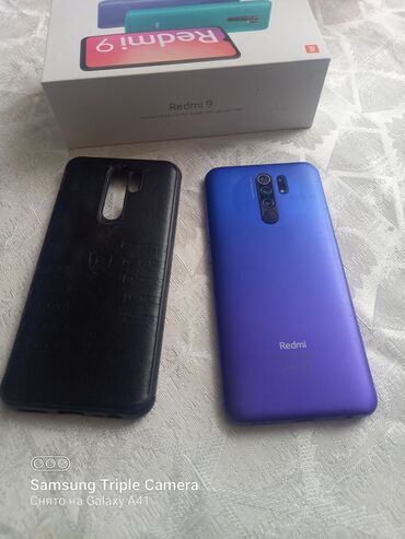 Xiaomi: Xiaomi Redmi 9, 64 ГБ, цвет - Фиолетовый, 
 Сенсорный, Отпечаток пальца, Две SIM карты